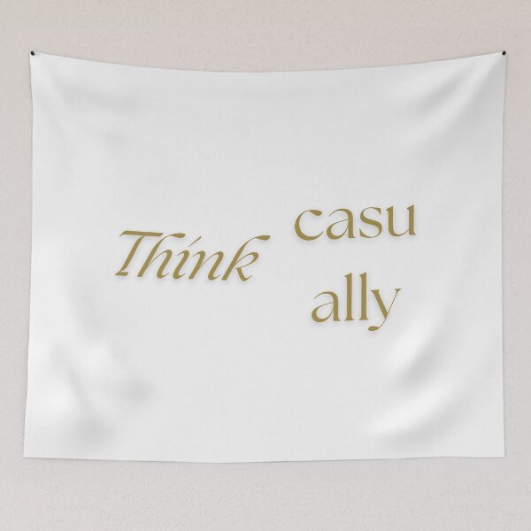 Item preview, Think casually designed and sold by ArtistTejal.