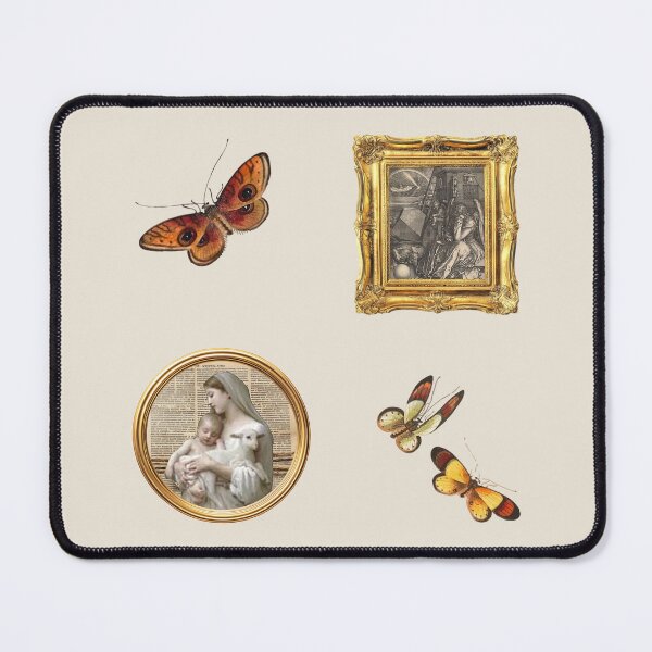 Item preview, Baroque Butterflies & Sacred Art Collage – Dark Academia Vintage Aesthetic designed and sold by Zuo-Shop.
