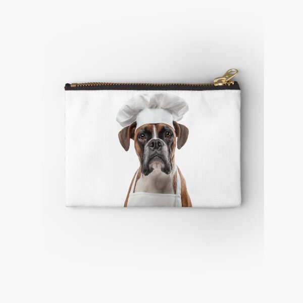 Item preview, Funny Boxer Dog Chef Realistic Animal Cooking Humor Art designed and sold by LazyOwlStore.