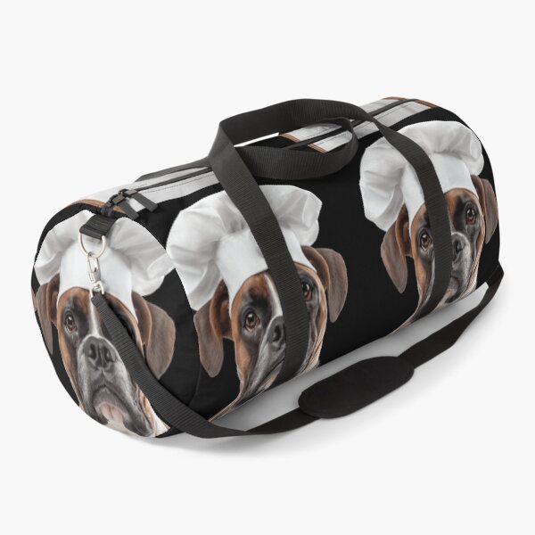 Item preview, Funny Boxer Dog Chef Realistic Animal Cooking Humor Art designed and sold by LazyOwlStore.