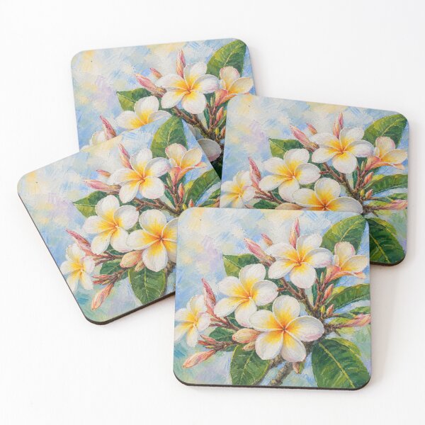 Item preview, Plumeria designed and sold by BlackDotBunny.