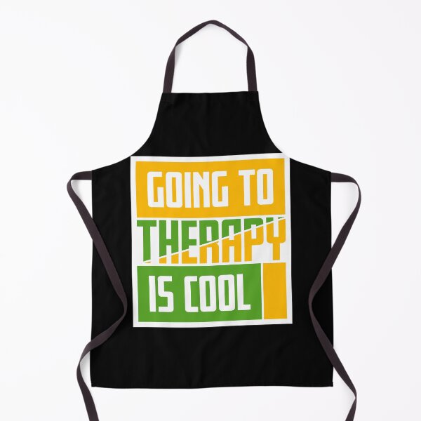 Item preview, Going To Therapy Is Cool Funny Mental Health Quote designed and sold by shirt-o-mat.