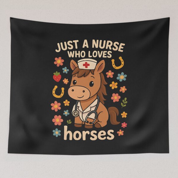 Item preview, A Nurse Who Loves Horses designed and sold by Pixel-Lair.