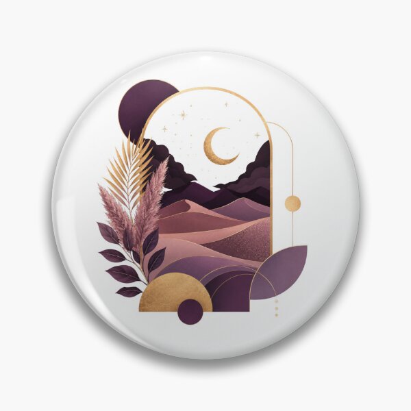 Item preview, Mystic Desert Moon Portal  designed and sold by ModernMoodCo.