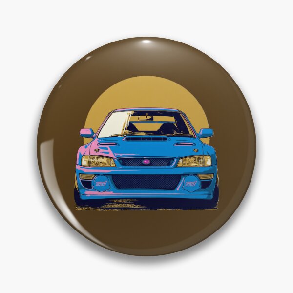 Item preview, Subaru Impreza WRX STI Retro Car designed and sold by Late Theory.