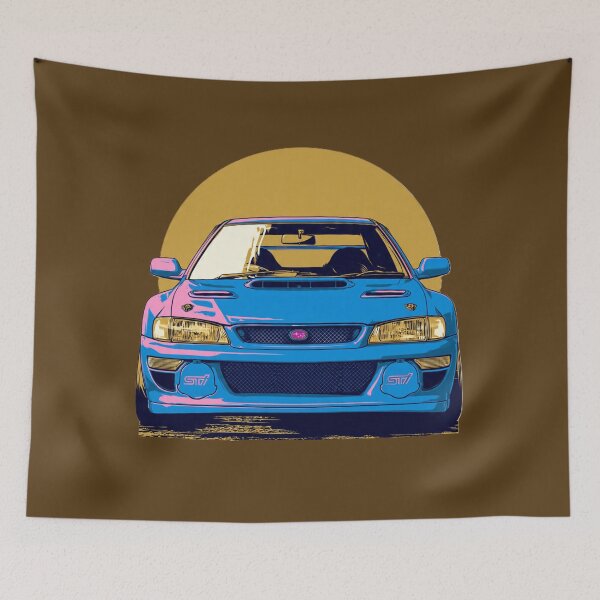 Item preview, Subaru Impreza WRX STI Retro Car designed and sold by Late Theory.