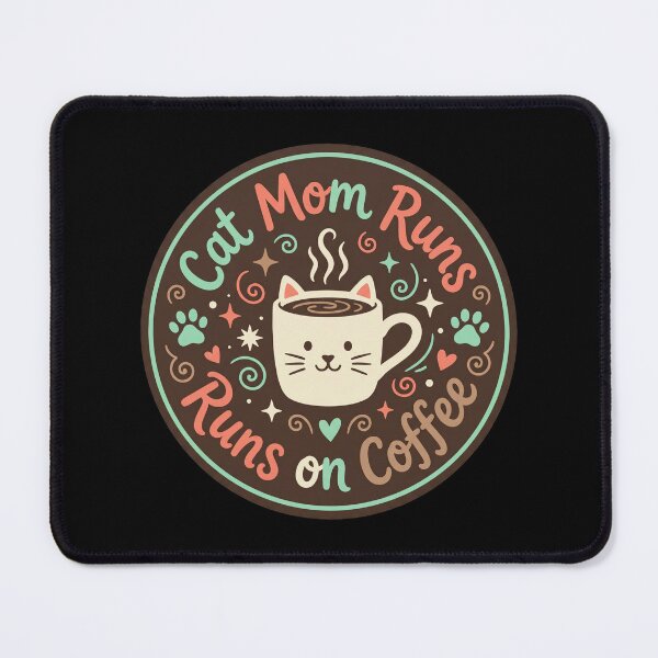 Item preview, Cat Mom Coffee Life Sticker designed and sold by Sketchlegacy.