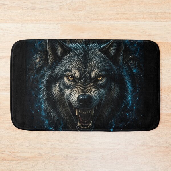 Item preview, Viking Art Angry Wolf designed and sold by diamdesign.