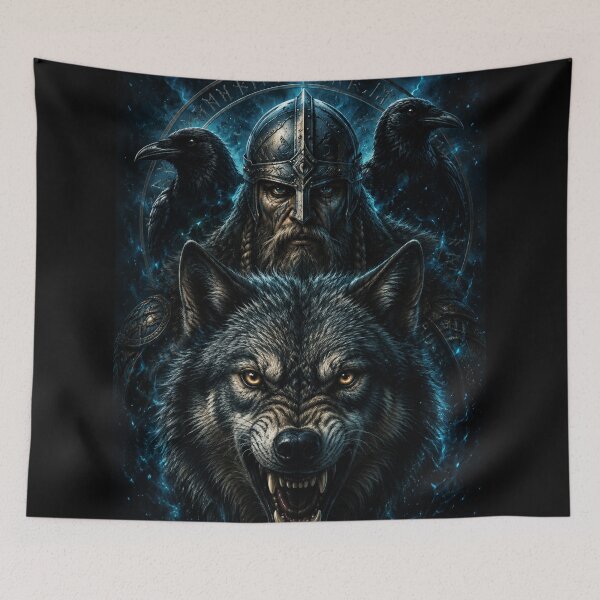 Item preview, Viking Art Angry Wolf designed and sold by diamdesign.