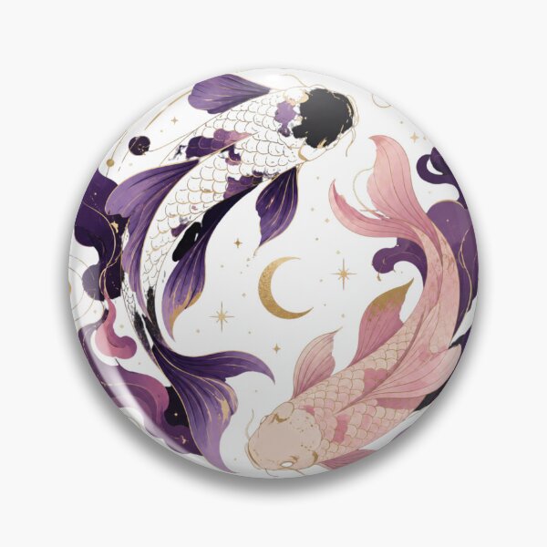 Item preview, Celestial Koi Fish Yin Yang  designed and sold by ModernMoodCo.