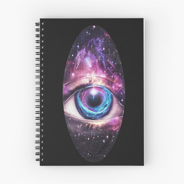 Item preview, Galaxy Eye Art - Third Eye & Cosmic Spirituality designed and sold by STATIC SOUL.