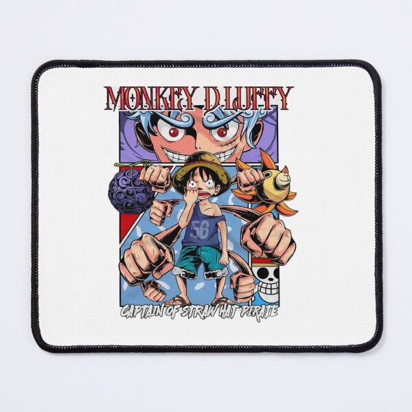 Item preview, Child Captain Holding Devil Fruit With Straw Hat Crew Background designed and sold by JohnnyFive8.