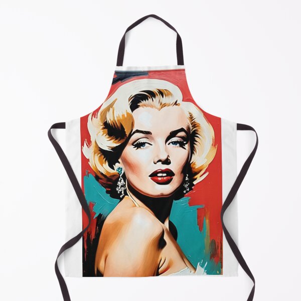 Item preview, Art - 1950s Hollywood Icon, Expressionist Pop Art Portrait on Red Background designed and sold by Beat-It.