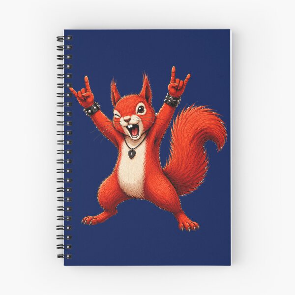 Item preview, Squirrels Just Wanna Rock designed and sold by SecretSquirrellDesigns.