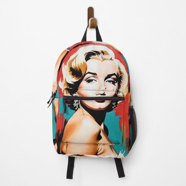 Item preview, Art - 1950s Hollywood Icon, Expressionist Pop Art Portrait on Red Background designed and sold by Beat-It.
