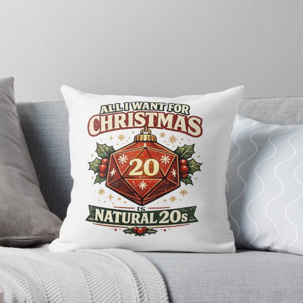 Item preview, All I Want For Christmas Is Natural 20s designed and sold by ESSClothing.