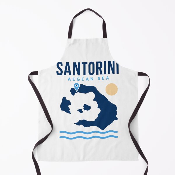 Item preview, Santorini Aegean Sea Holiday Souvenirs designed and sold by pirminio.