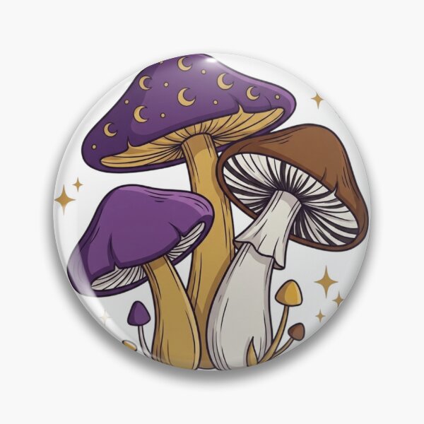 Item preview, Mystical Moonlit Magic Mushrooms designed and sold by SweetKath19.