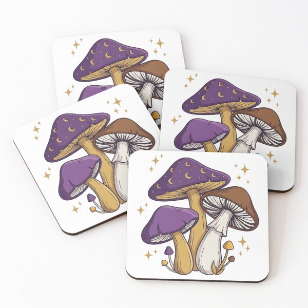 Item preview, Mystical Moonlit Magic Mushrooms designed and sold by SweetKath19.