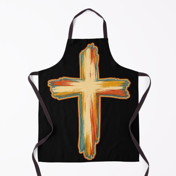 Item preview, Retro Painted Christian Cross designed and sold by TheLampClothing.