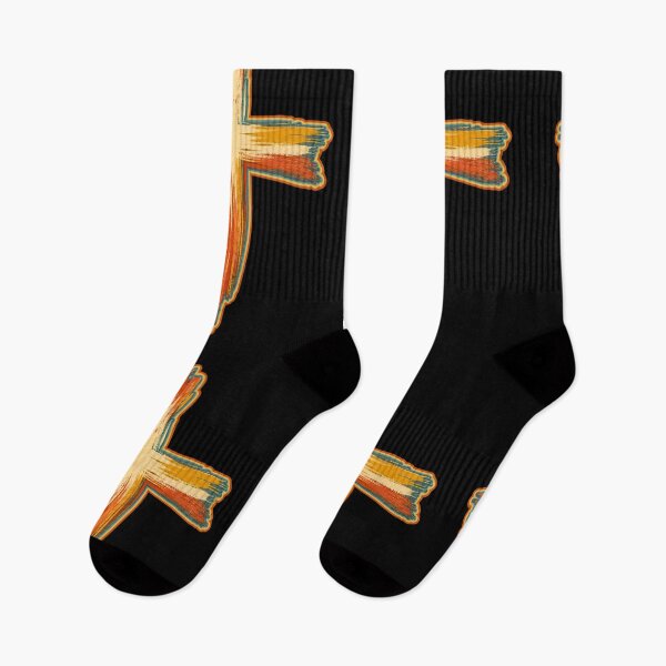 Artikelvorschau, Retro-bemaltes christliches Kreuz entworfen und verkauft von TheLampClothing.
