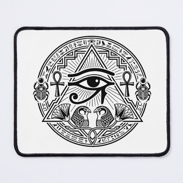 Item preview, Luxury Egyptian Emblem - Eye of Horus & Sacred Symbols designed and sold by M.Store.