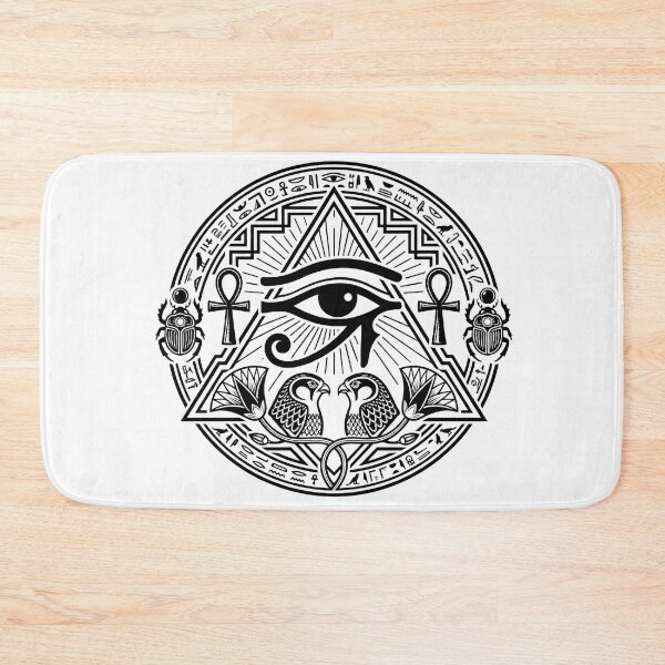 Item preview, Luxury Egyptian Emblem - Eye of Horus & Sacred Symbols designed and sold by M.Store.