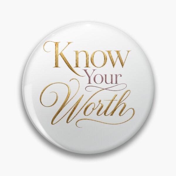 Item preview, Know Your Worth  designed and sold by ModernMoodCo.