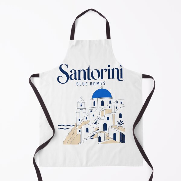 Item preview, Santorini Blue Domes Holiday designed and sold by pirminio.