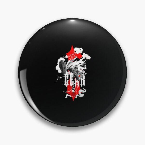 Item preview, Red Cross Badge Graphic Sneaker Silhouette designed and sold by JohnnyFive8.