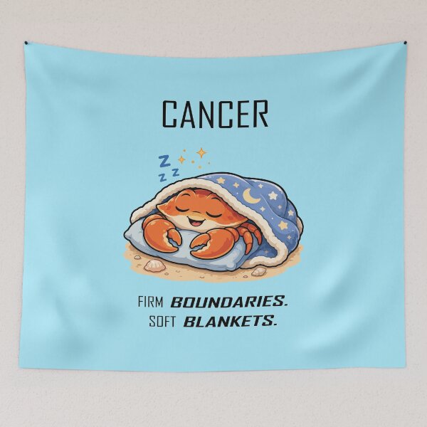 Item preview, Cancer - Hard Boundaries. Soft Blankets.  designed and sold by Remake Design Lab.