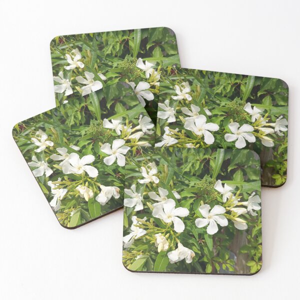 Item preview, White Oleander Summer Blossoms designed and sold by PhuongVoArt.