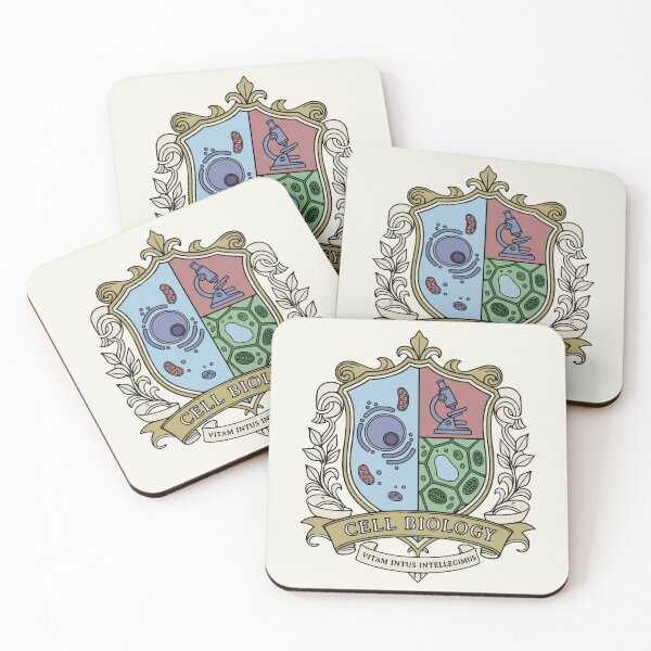 Item preview, Cell Biology Crest - Science Coat of Arms designed and sold by MicroMarket.