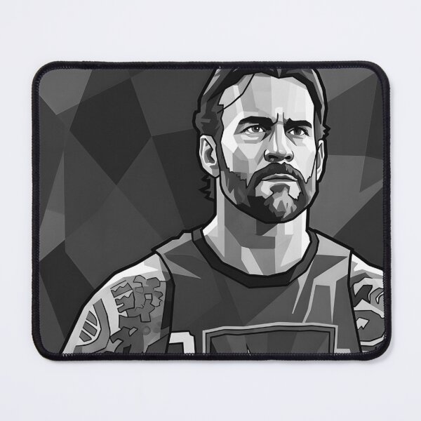 Item preview, Cm punk grayscale  designed and sold by Japanese art.
