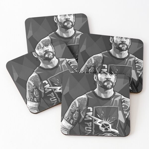 Item preview, Cm punk grayscale  designed and sold by Japanese art.