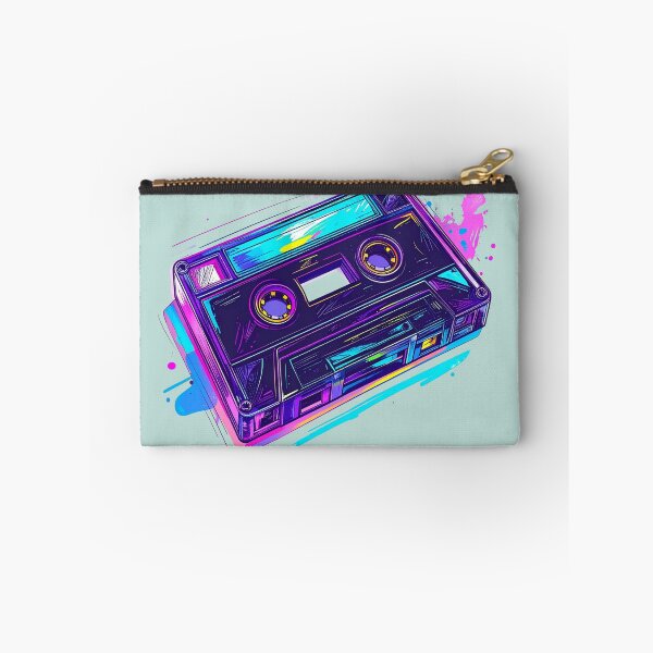 Item preview, Mixtape cassette in bright neon colors designed and sold by LiskoDesign.