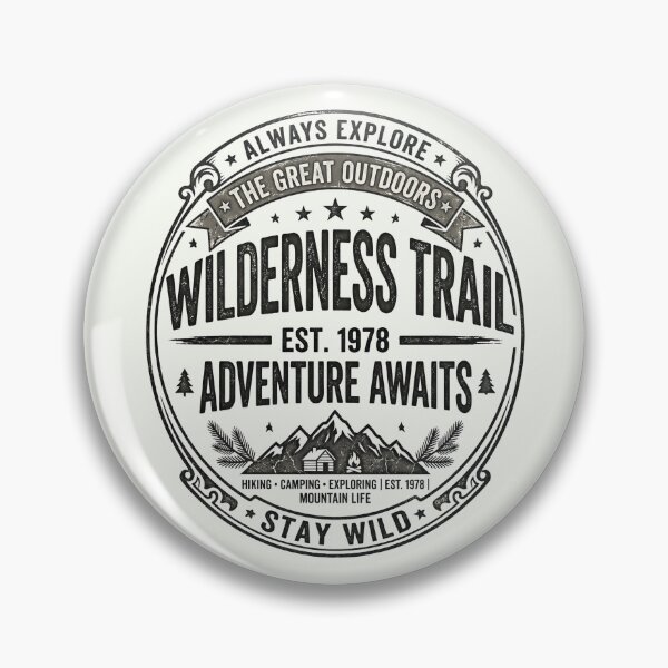 Item preview, Vintage Wilderness Trail Adventure T-Shirt Design designed and sold by Klrshop.