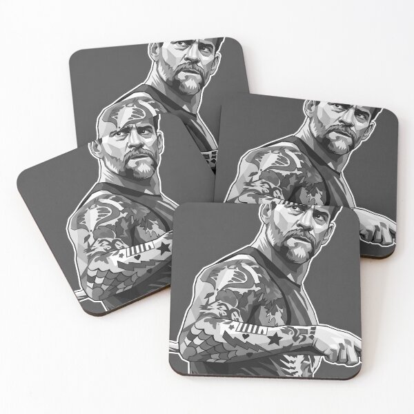 Item preview, Cm punk grayscale  designed and sold by Japanese art.