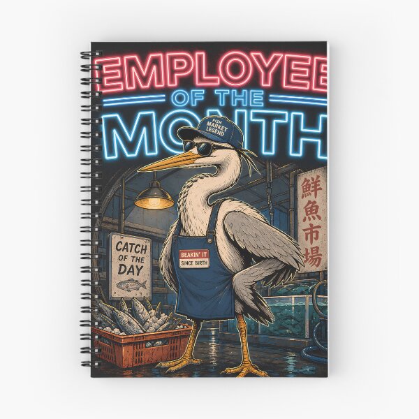 Item preview, Employee of the Month: Bird Heron designed and sold by Jasardpu.