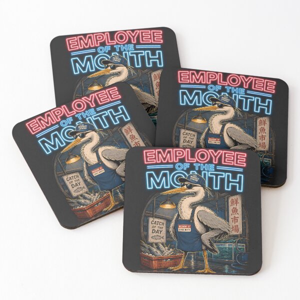 Item preview, Employee of the Month: Bird Heron designed and sold by Jasardpu.