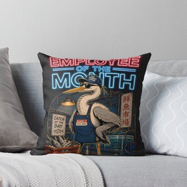 Item preview, Employee of the Month: Bird Heron designed and sold by Jasardpu.