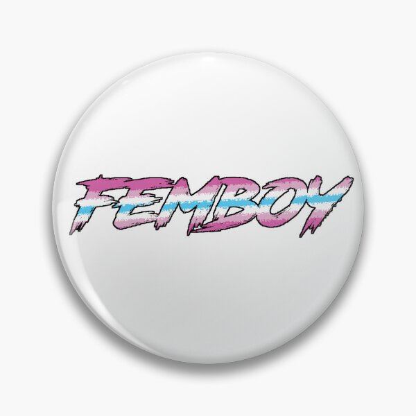 Item preview, Femboy Text with flag designed and sold by Devox-.