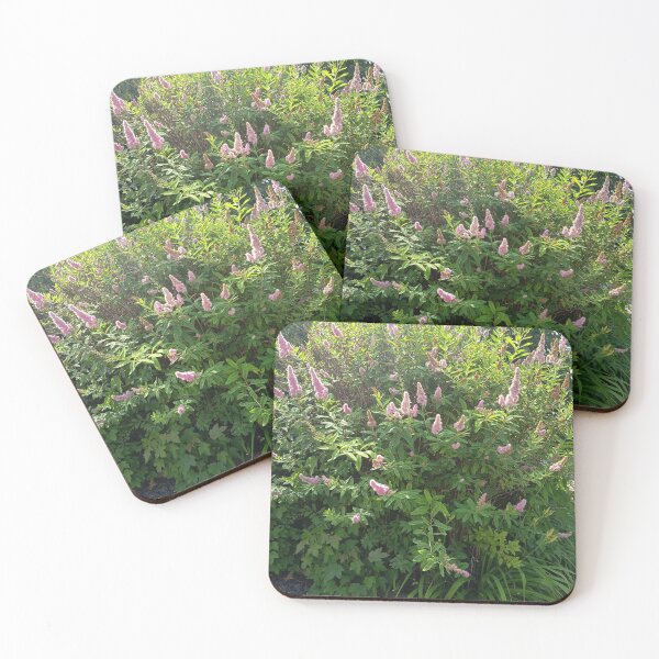 Item preview, Pink Spirea Garden Blossoms designed and sold by PhuongVoArt.