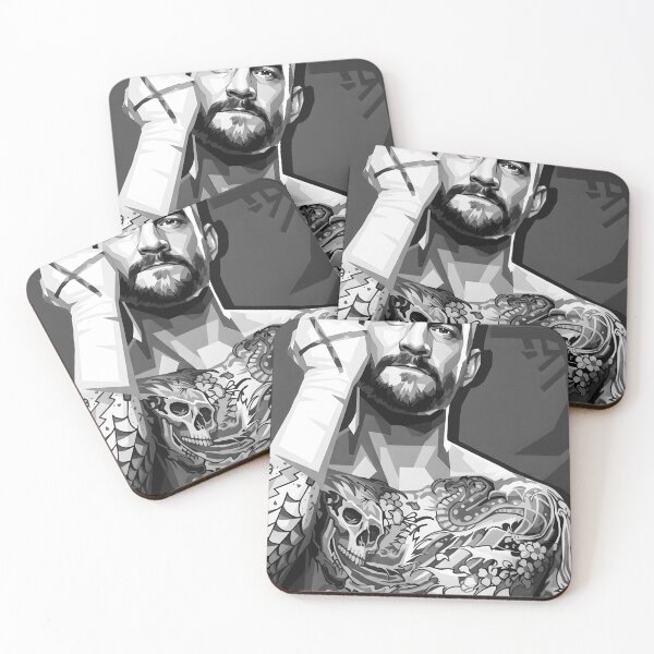 Item preview, Cm punk grayscale  designed and sold by Japanese art.