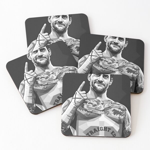 Item preview, Cm punk grayscale  designed and sold by Japanese art.