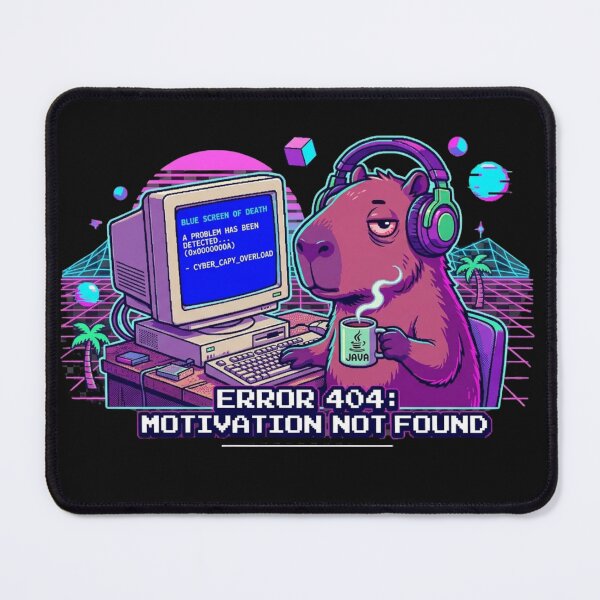Item preview, Retro Capybara Aesthetic Cyberpunk Coffee - Funny 90s Computer Vaporwave designed and sold by TshirtAlles .