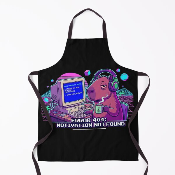 Item preview, Retro Capybara Aesthetic Cyberpunk Coffee - Funny 90s Computer Vaporwave designed and sold by TshirtAlles .
