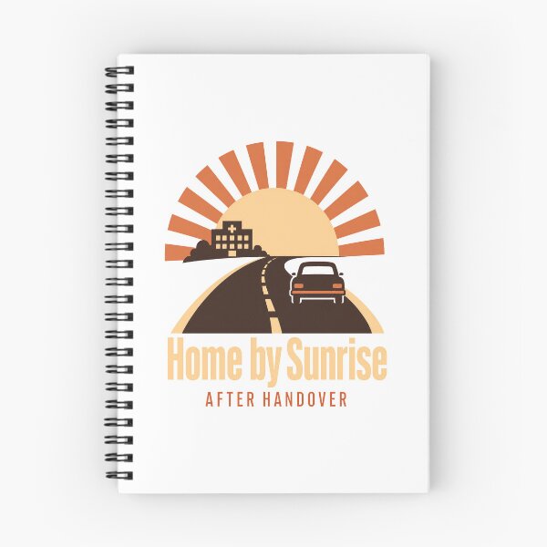 Item preview, Night shift care at home at sunrise designed and sold by pirminio.
