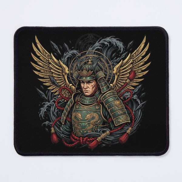 Item preview, Jade Oni Celestial Sentinel - Super Chaotic Mythical Character Art designed and sold by krish-prints.