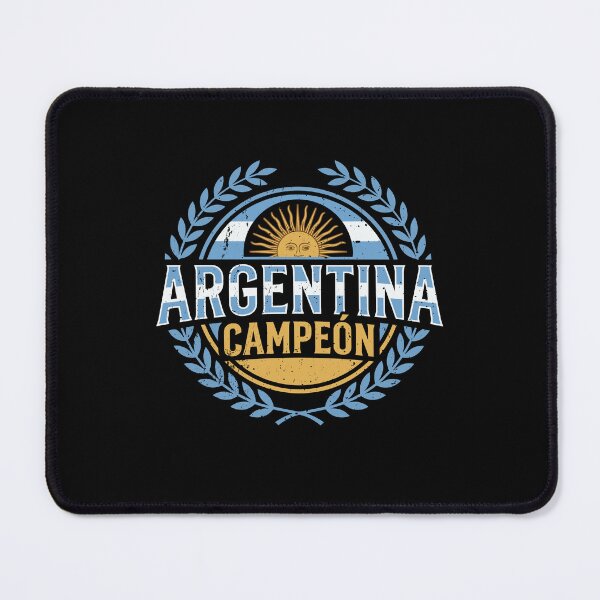 Item preview, Argentina Campeón Soccer Champion Laurel Crest designed and sold by crouchingpixel.